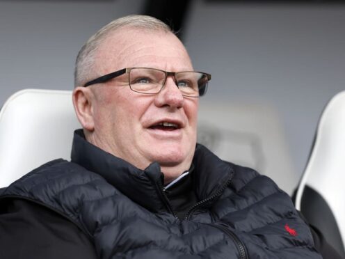 Steve Evans’ return to Rotherham ended in a goalless draw (Nigel French/PA)