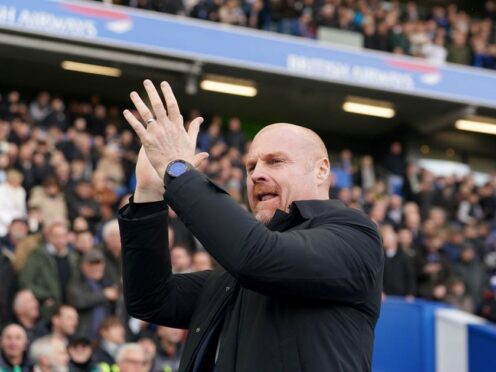 Sean Dyche wants fans and club to pull together after Everton’s latest points deduction (Gareth Fuller/PA)