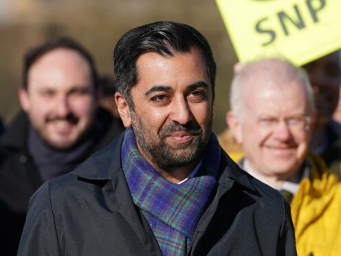 First Minister Humza Yousaf said import changes will impact the elderly (Andrew Milligan/PA)