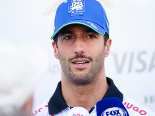 Daniel Ricciardo knows he needs to improve his performance at RB (David Davies/PA)