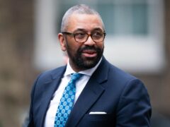 Home Secretary James Cleverly is travelling to Italy to discuss migration (James Manning/PA)