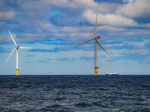 The development would have up to 307 turbines (Ben Birchall/PA)