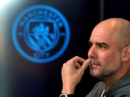 Manchester City manager Pep Guardiola during a press conference at the City Football Acadamy, Manchester. Picture date: Tuesday March 5, 2024.