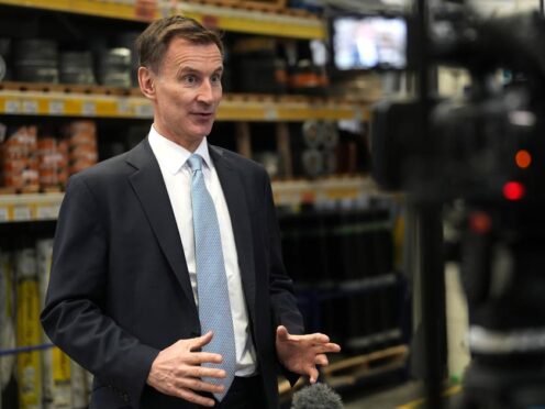 Chancellor Jeremy Hunt has said the plan is one for the future (PA)