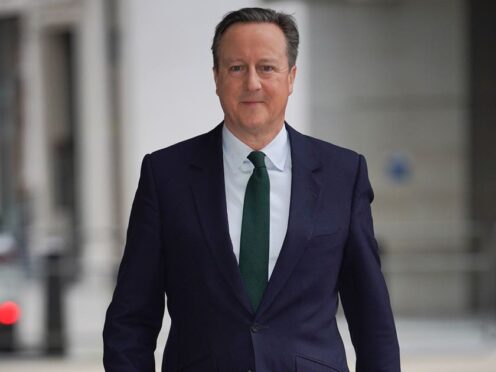 David Cameron condemned Russia for the treatment of the dual national (PA)
