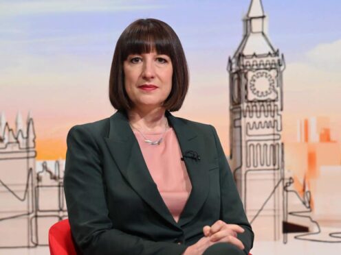 Shadow chancellor Rachel Reeves (Jeff Overs/BBC/PA)