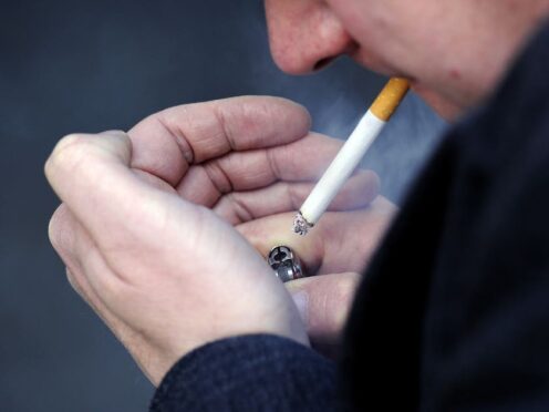 A new study says England could save billions if everyone quit smoking (File photo, posed by model/PA)
