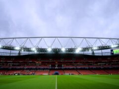 A terror threat has been issued in relation to all four of this week’s Champions League ties, including the Arsenal v Bayern Munich match at the Emirates Stadium on Tuesday evening (Zac Goodwin/PA)