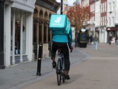 Takeaway giant Deliveroo has revealed weaker trading across the UK and Ireland at the start of the year against an ‘uncertain’ consumer backdrop (David Davies/PA)