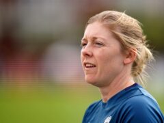 Heather Knight says counties being upset at missing out on tier one status represents ‘progress’ for women’s cricket (Adam Davy/PA)
