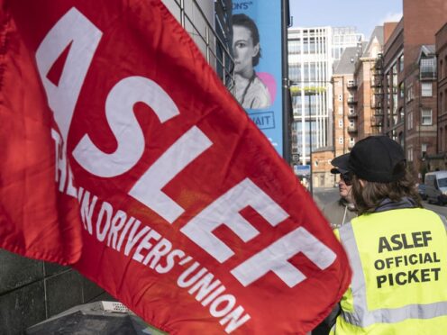 Members of Aslef are embroiled in a 20-month dispute over jobs with no sign of a breakthrough (Danny Lawson/PA)