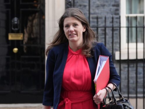 Science Secretary Michelle Donelan has been challenged in the Commons on the cost of a libel case brought against her (Lucy North/PA)