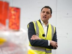 Anas Sarwar was speaking ahead of a campaign visit (Andrew Milligan/PA)