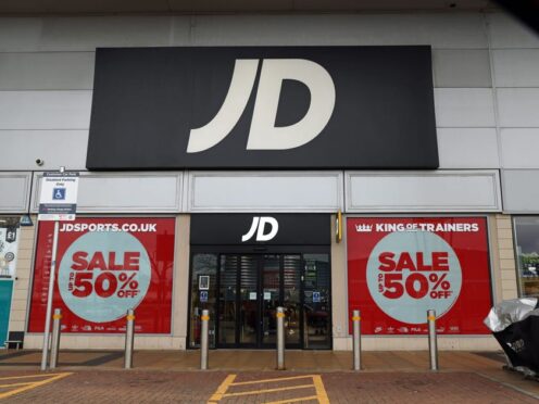 JD Sports said the deal aims to give it a stronger foothold in the all-important American market (PA)
