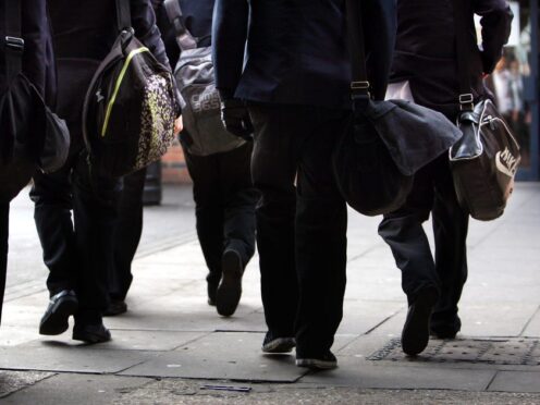 Education union leaders have repeatedly warned of a ‘behaviour crisis’ in schools across the UK (David Jones/PA)