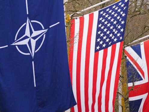 The US and UK are among the Nato countries that spend the equivalent of 2% of GDP on defence (Victoria Jones/PA)