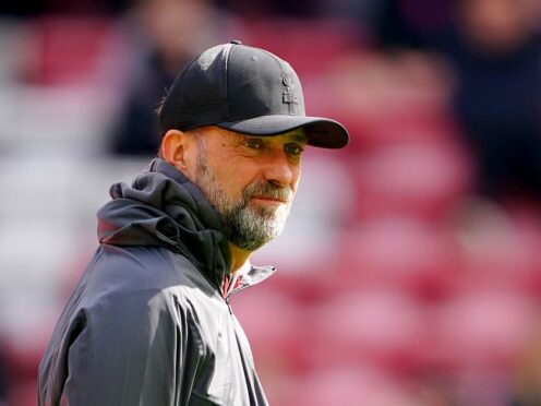 Liverpool manager Jurgen Klopp has called on both sets of fans to show ‘class’ at Old Trafford on Sunday (Peter Byrne/PA)