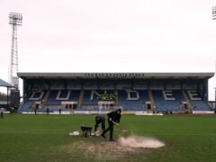 Dundee’s match with Rangers is finally set to take place on Wednesday (Andrew Milligan/PA).