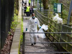 A man has been arrested on suspicion of murder after a human torso was found wrapped in plastic at the Kersal Dale nature reserve in Salford (Peter Byrne/PA)