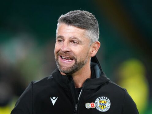 Stephen Robinson’s St Mirren side have secured a top-six finish (Andrew Milligan/PA)