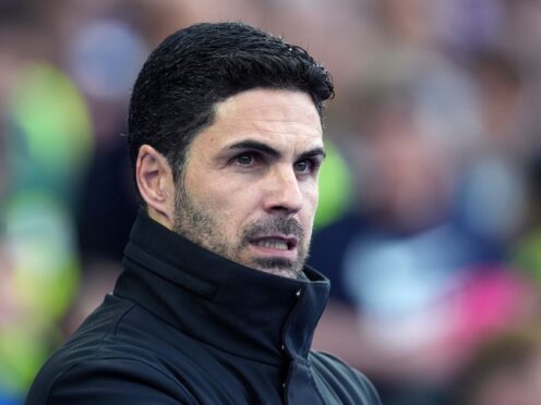 Arsenal manager Mikel Arteta says Bayern’s poor domestic form is irrelevant (Gareth Fuller/PA)