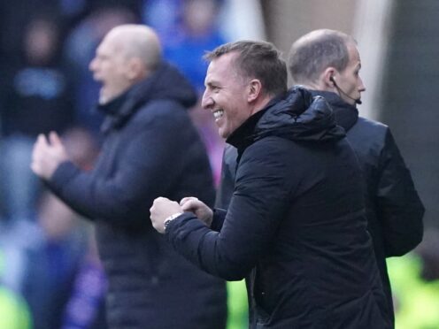 Celtic are in a good place after Old Firm draw, says manager Brendan Rodgers (Andrew Milligan/PA)