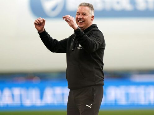 Darren Ferguson’s side are still in contention for automatic promotion (Bradley Collyer/PA)