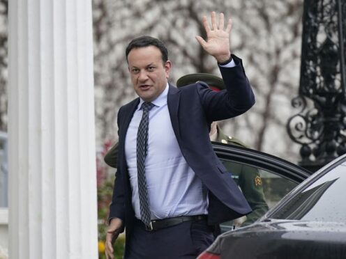Leo Varadkar has made his final speech in the Dail parliament before a vote to select a new leader of the Government (Niall Carson/PA)