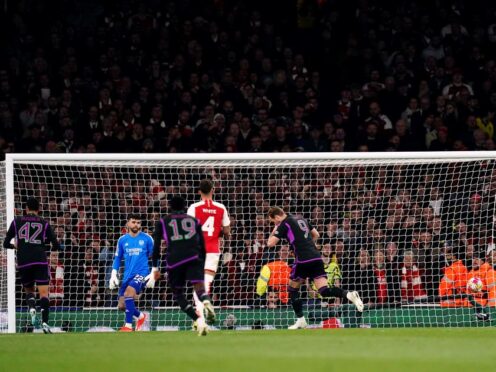 Harry Kane got his customary goal against Arsenal (John Walton/PA)