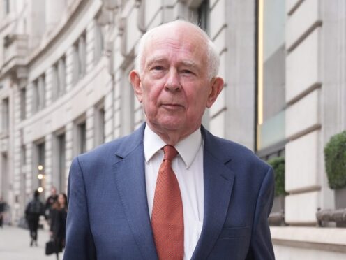 Former Post Office chairman Sir Michael Hodgkinson made an ‘unreserved apology’ on Thursday (Lucy North/PA)