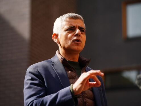 The Mayor of London will promise to end the ‘indignity, fear and isolation’ felt by those enduring a life on the street (Victoria Jones/PA)