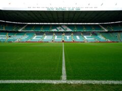 The woman died at Celtic Park (Jane Barlow/PA)