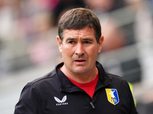 Nigel Clough saw his Mansfield side edge closer to League One (Adam Davy/PA)