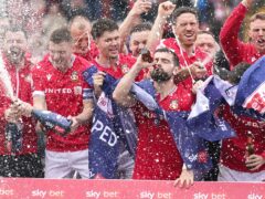 Wrexham have secured back-to-back promotions (Jacob king/PA)