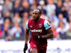 Michail Antonio was frustrated by West Ham’s exit (Bradley Collyer/PA)