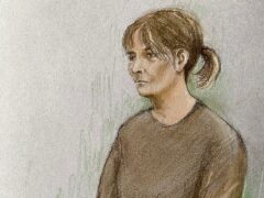 Joanne Sharkey, who is accused of murdering baby Callum in Warrington in 1998, has been granted bail (Elizabeth Cook/PA)