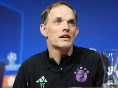 Thomas Tuchel encouraged his Bayern Munich players to play with freedom against Real Madrid (Nick Potts/PA)