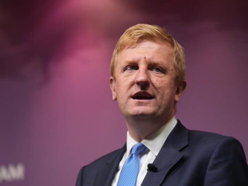 Deputy Prime Minister Oliver Dowden announced plans for a consultation on a package of security measures for university research (Yui Mok/PA)