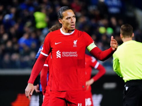 Liverpool captain Virgil van Dijk believes anything is possible in the title run in (Luca Rossini/PA)