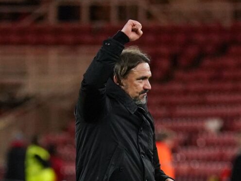 Leeds manager Daniel Farke after the Sky Bet Championship match at the Riverside Stadium, Middlesbrough. Picture date: Monday April 22, 2024.