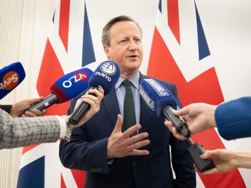 Foreign Secretary Lord David Cameron said leaving the ECHR is ‘not necessary’ (Stefan Rousseau/PA)
