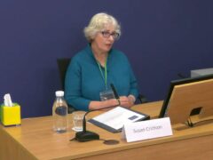 Susan Crichton, former company secretary and general counsel of Post Office Ltd, giving evidence (Post Office Horizon IT Inquiry/PA)