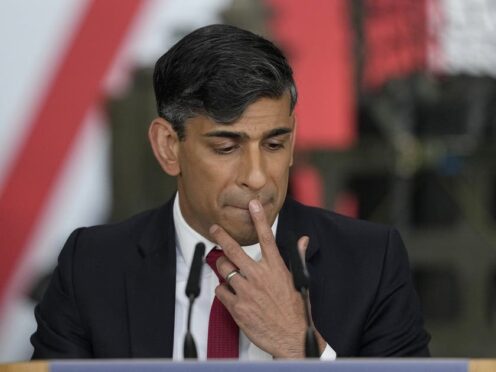 A Tory MP’s defection to Labour has added to pressure on Prime Minister Rishi Sunak (Alastair Grant/PA)