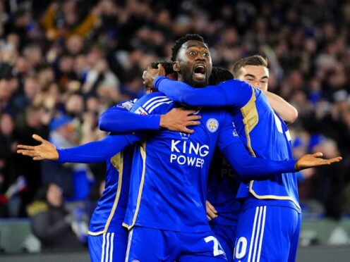 Wilfred Ndidi has been key to Leicester’s successful promotion (PA)