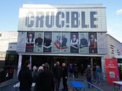 The Crucible’s status as the home of the World Snooker Championship is under threat (Martin Rickett/PA)
