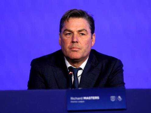 Premier League chief executive Richard Masters was speaking at the European Leagues general assembly (Steven Paston/PA)