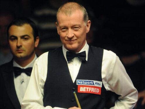 Steve Davis’ glittering snooker career was highlighted by six world titles (Anna Gowthorpe/PA)