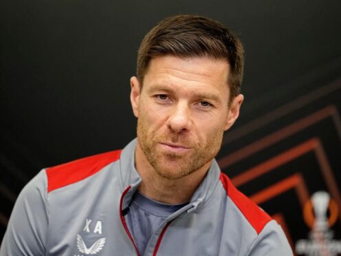 Xabi Alonso insists Bayer Leverkusen are focused on the West Ham clash and not on the Bundesliga (Martin Meissner/AP)