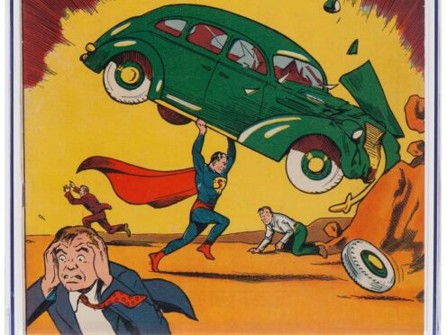 Action Comics No 1 sold to an anonymous buyer for six million dollars (Heritage Auctions via AP)