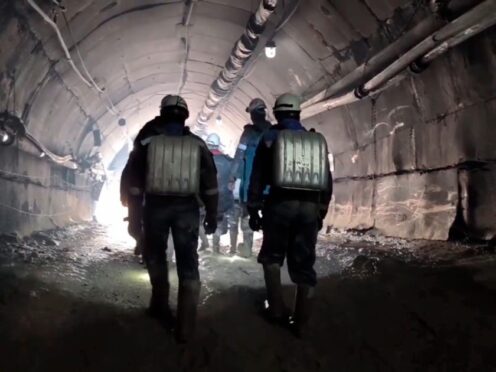 The mine rescue effort has been called off (Russia Emergency Situations Ministry press service via AP)
